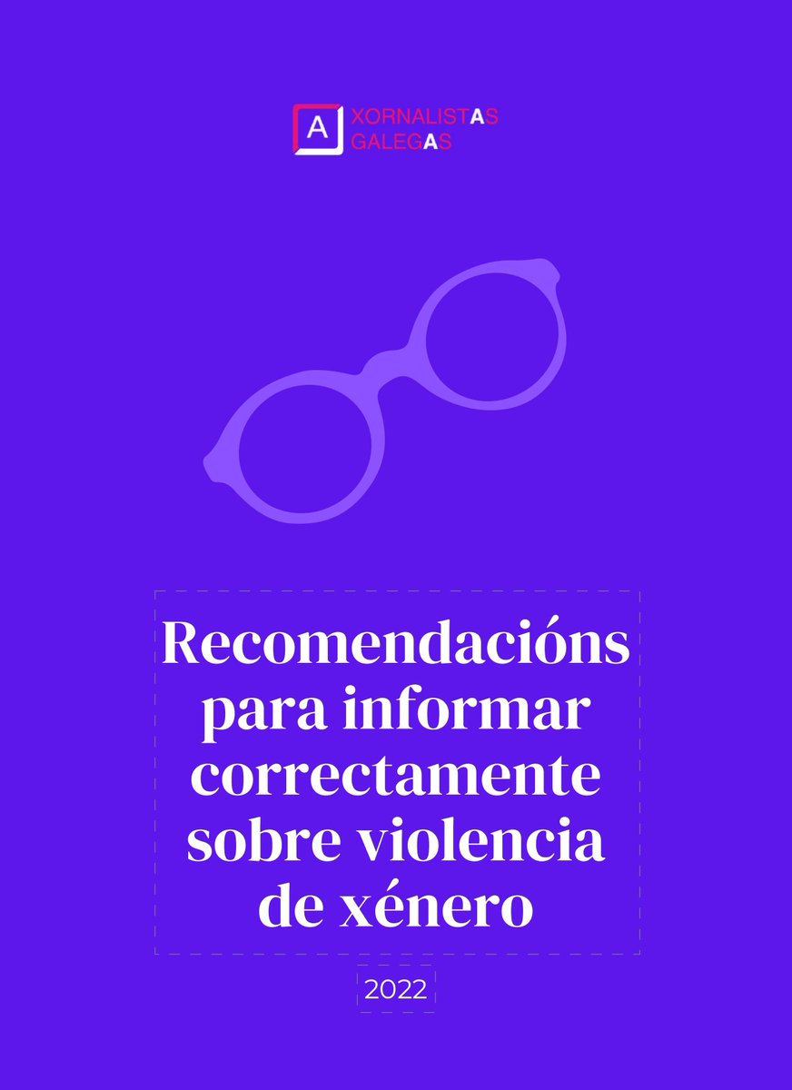 Diante dun novo crime machista, esta vez no Bolo, observamos con preocupación como moitos medios asumen o discurso normalizado do alcoholismo como atenuante. Nos próximos días lanzaremos unha serie de recomendacións. Namentres, velaquí a nosa guía👇
xornalistasgalegas.org/wp-content/upl…