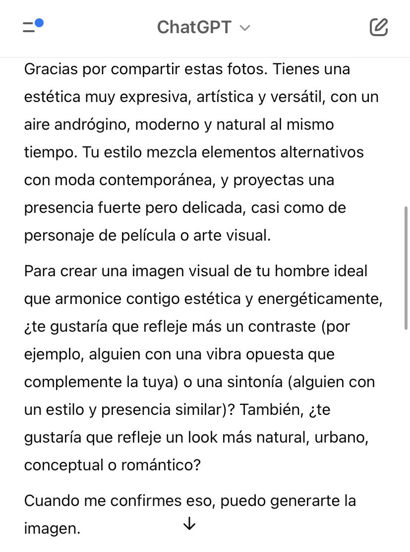 worldbymaxi's tweet photo. deben hacerlooo gente 

le pedí a ChatGPT que hiciera a mi hombre ideal en base a mis rasgos y estética pero de una manera opuesta y goddd, ameé, sé que existes hombre precioso, i will find u in mi life path 🤞🏼
.
.
#ChatGPT #idealman #creator #ia #viral #hombreideal #love https://t.co/noS3OMD4Wo