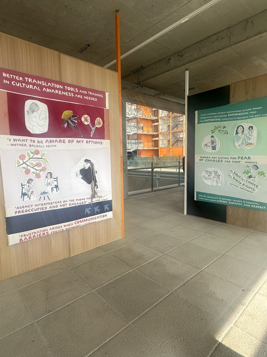 StaceyClarke04's tweet image. It’s great to see the art gallery is now open @MidlandMetUH ! 
This is for our patients, people and population 💙
#swb