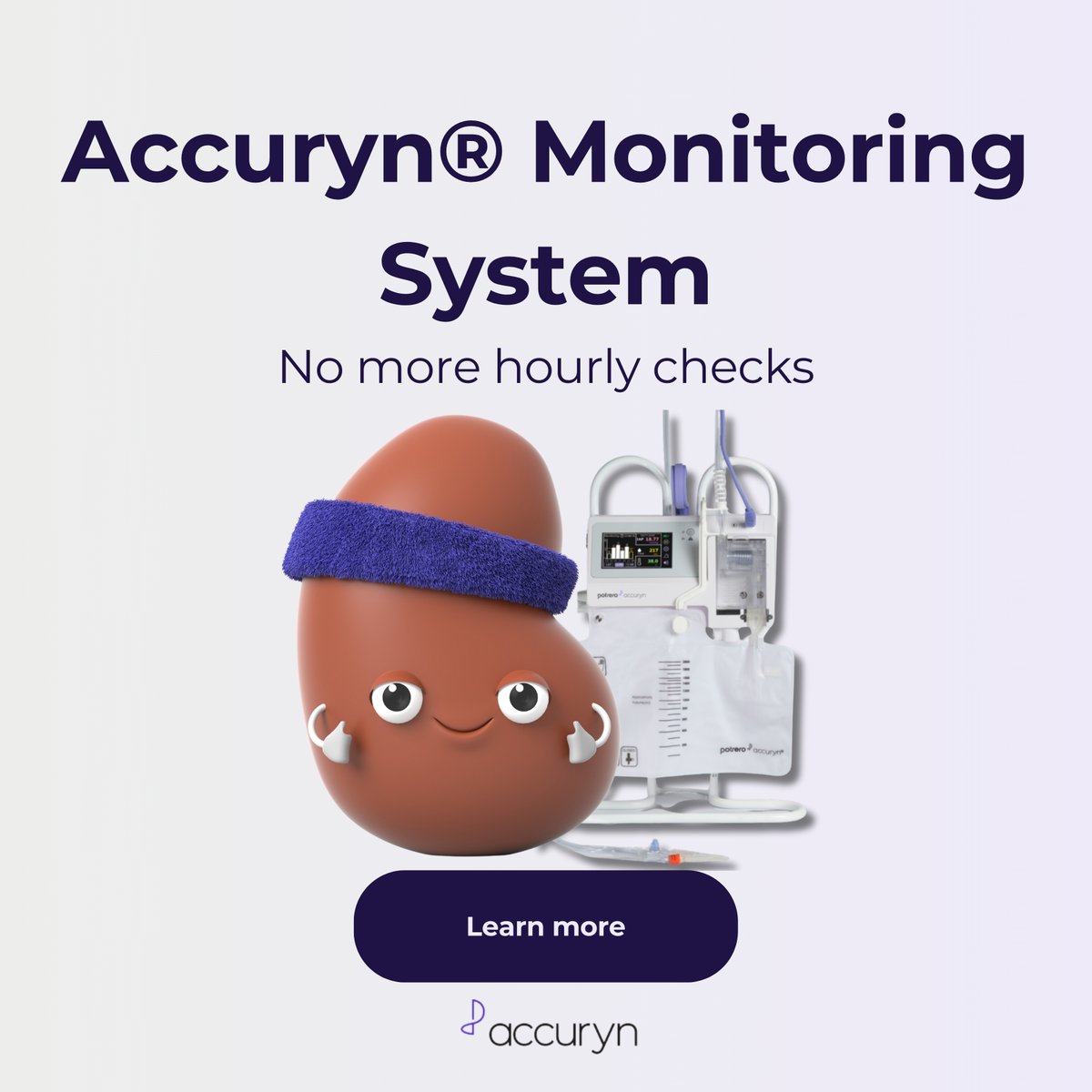 No more hourly checks. No more hourly checks, no more “re-do’s”

Accuryn® gives ICU teams real-time data on IAP, urine output &amp; temp.

#aba2025 #burncare #criticalcare #aki #medtech #protectthekidney
