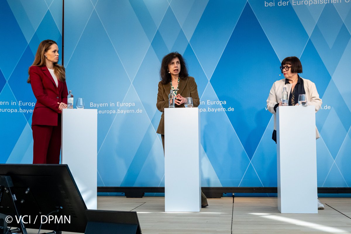 📣 Speaking at today’s <a href="/chemieverband/">VCI</a> (VCI) event on #TradePolicy, our DDG Luisa Santos stressed:

“Additional tariffs increase the cost of doing business across the Atlantic. Instead, we should eliminate duties and address non-tariff barriers to create more trade and investment