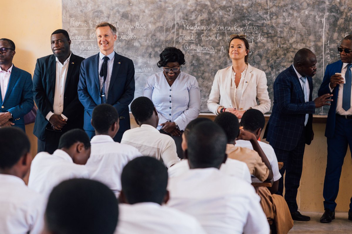 tfajon's tweet photo. Pleasure to be in #Togo on behalf of the #EUHR @kajakallas. Our 🇪🇺-🇹🇬partnership is key for regional stability, security & economic prosperity. #EU supports major projects, incl. infrastructure in roads & schools. I’m here to explore avenues for further cooperation.#GlobalGetaway https://t.co/75Qj1SSOmY