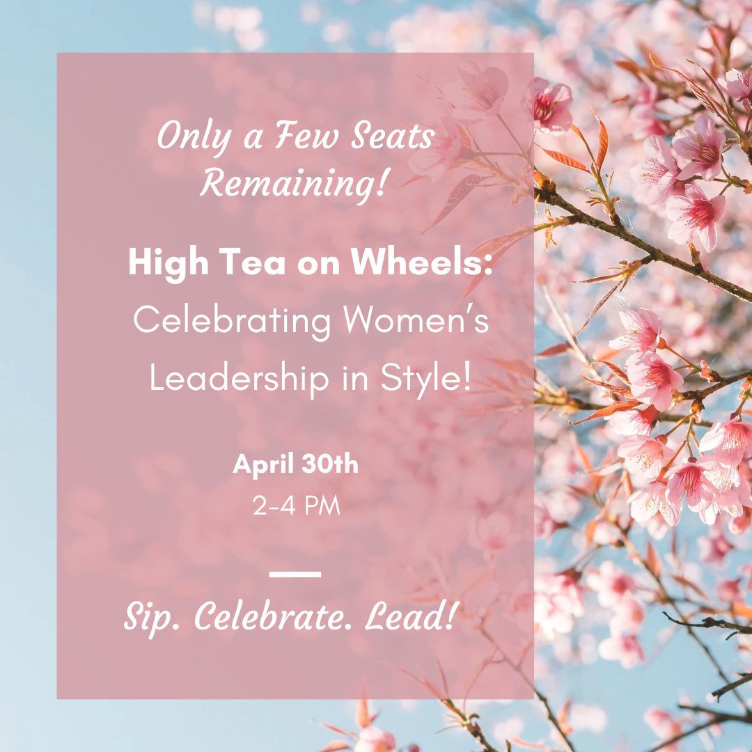 CREDAdcmd's tweet photo. Our new date for our Afternoon Tea on Wheels event is April 30th! Don’t miss out on this unique opportunity to network with our leaders in NAIOP! Only a few spots remaining! #naiopdcmdREEL #CREnetworking https://t.co/xf4gTIl5mi