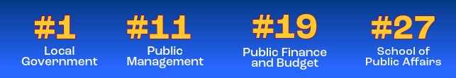 KUPublicAdm (@kuspaa) on Twitter photo π KU SPAA is #1 in Local Government Management β AGAIN! π
π‘ "The commitment of our faculty, staff, students, and alumni to public service is a testament to our lasting impact." β Maja Husar Holmes, Director π KU SPAA is #1 in Local Government Management β AGAIN! π
π‘ "The commitment of our faculty, staff, students, and alumni to public service is a testament to our lasting impact." β Maja Husar Holmes, Director