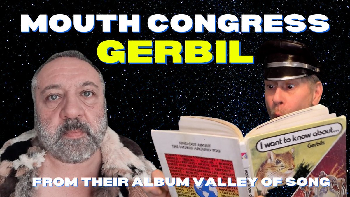 pbellini2's tweet photo. 😲 NEW MUSIC VIDEO: GERBIL BY @MOUTHCONGRESS. IT'S YOUR FAVOURITE URBAN LEGEND COME TO LIFE. 

😲 WATCH -> https://t.co/MYbTsVv9j5 

😲 Get more links to watch, listen, or buy the vinyl at https://t.co/hDvVaGv491 https://t.co/WmCOZ030jv
