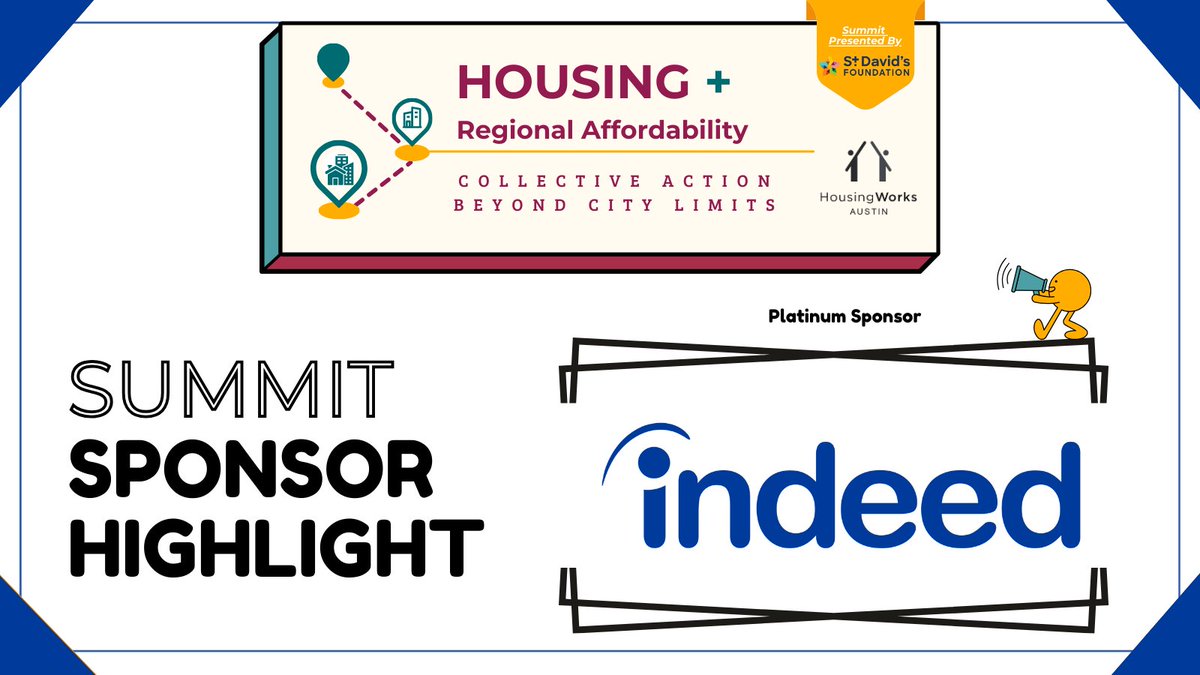 Shout out to our platinum sponsor <a href="/indeed/">Indeed</a>! The summit is only days away. Get your tickets today! 

housingworksaustin.org/summits/2025-s…