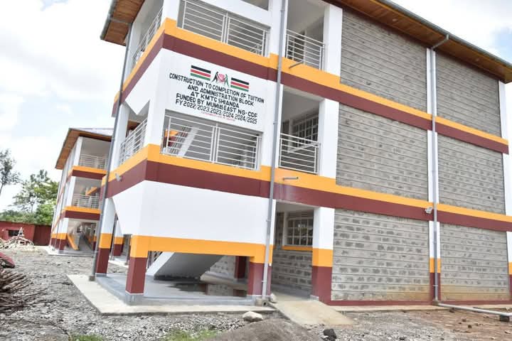 Peter Salasya is overworking buana. Show me one project like this that Ruto has launched?