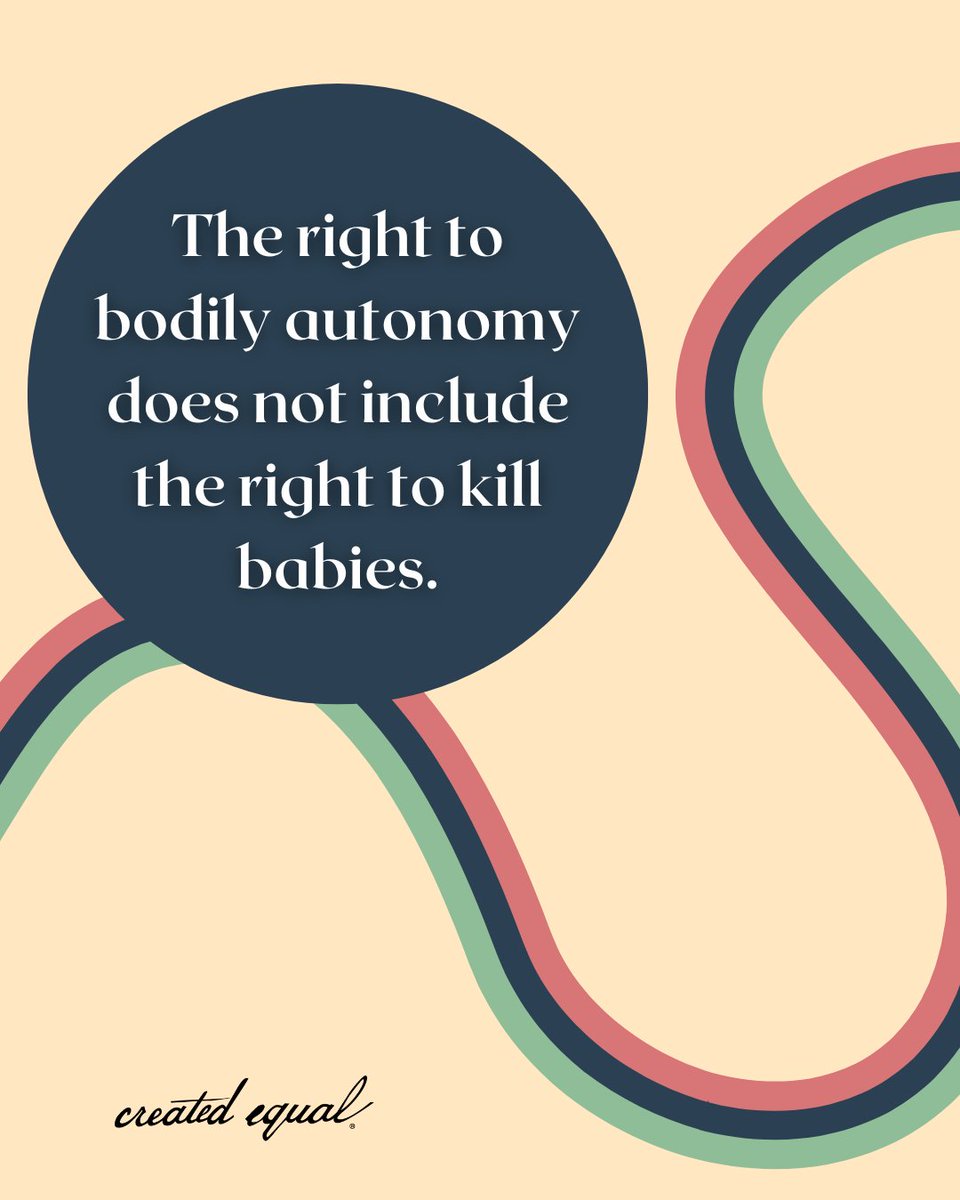 createdequalorg's tweet image. Preborn babies have the right to bodily autonomy too.

#preborn #bodilyautonomy #antiabortion