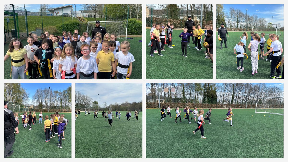 NantCelynY2's tweet photo. We absolutely loved our session with coach Gareth and coach Rob today from @cwmbranrfc tiny crows. Teaching us tag rugby with lots of fun and challenging games. If any of our children want details to go along and join a team here are the contact details on the posters attached. https://t.co/91igrlx88U