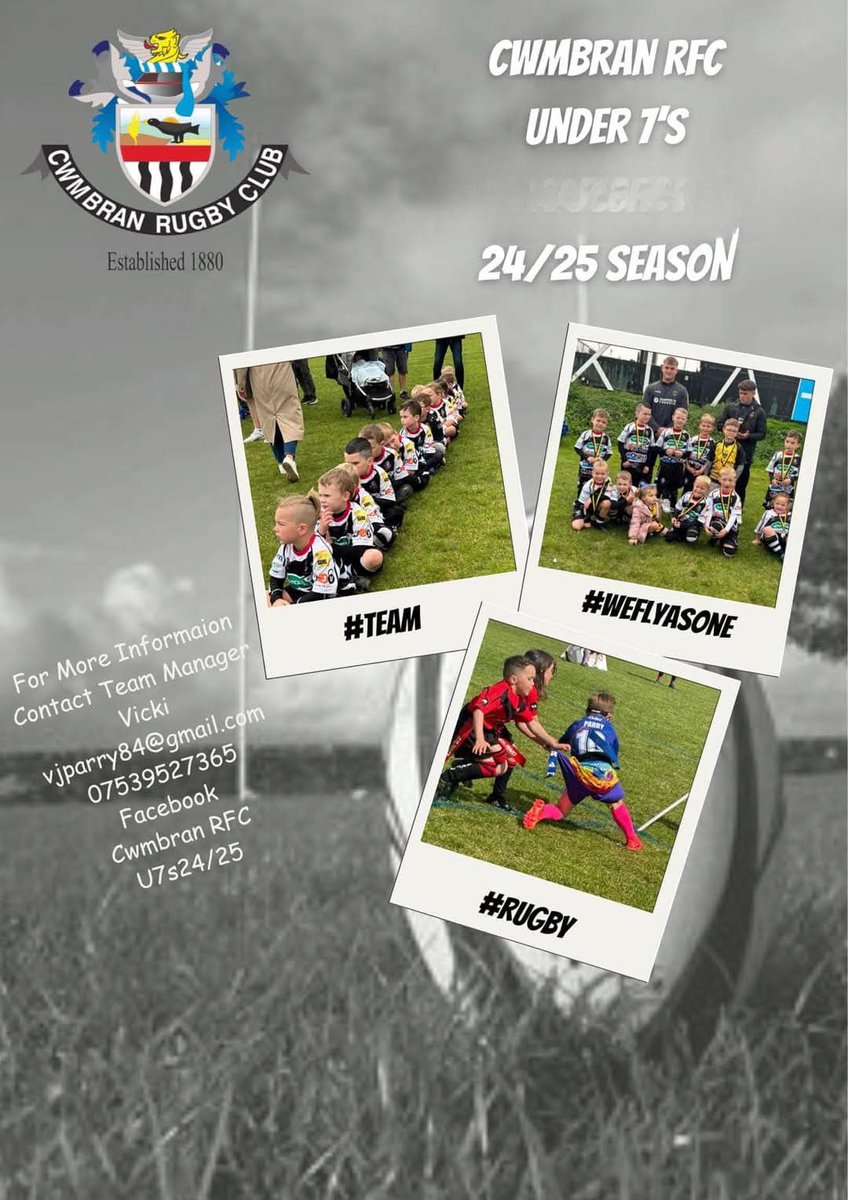 NantCelynY2's tweet photo. We absolutely loved our session with coach Gareth and coach Rob today from @cwmbranrfc tiny crows. Teaching us tag rugby with lots of fun and challenging games. If any of our children want details to go along and join a team here are the contact details on the posters attached. https://t.co/91igrlx88U