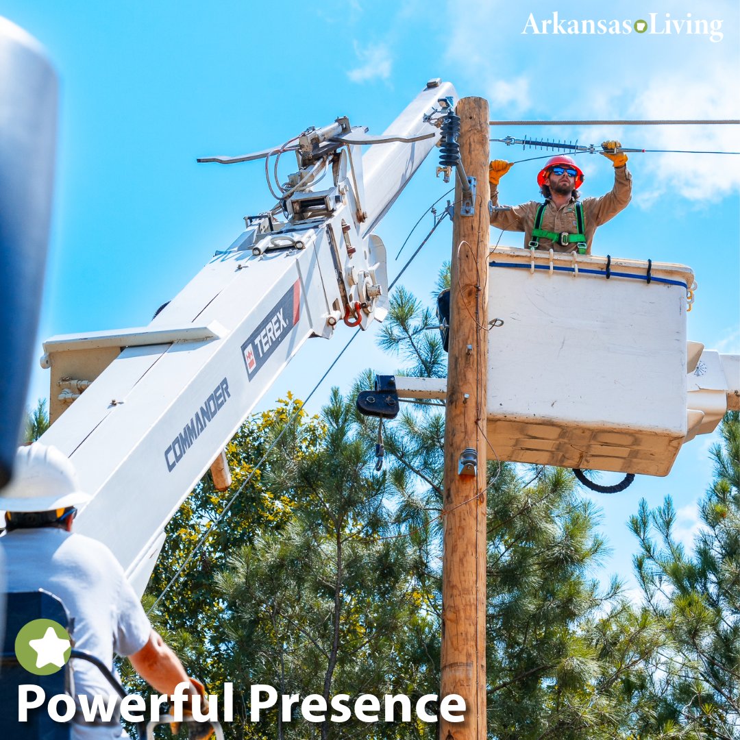 We’re honoring our courageous lineworkers, the men and women, who work tirelessly to keep our lights on and our communities safe. Lineworker Appreciation Day is nationally recognized this year on April 14 by @NRECAnews.

To learn more, visit: arkansaslivingmagazine.com/story/powerful…