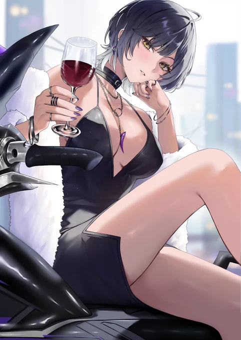 "The ride begins... but where will it lead?" to create this artwork for CHASING KALEIDORIDER!Meet Zola-fierce, refined, and ready to ride Step into the unknown, watch the PV!Game launch soon!#CHASINGKALEIDORIDER #KALEIDORIDER #Zola 