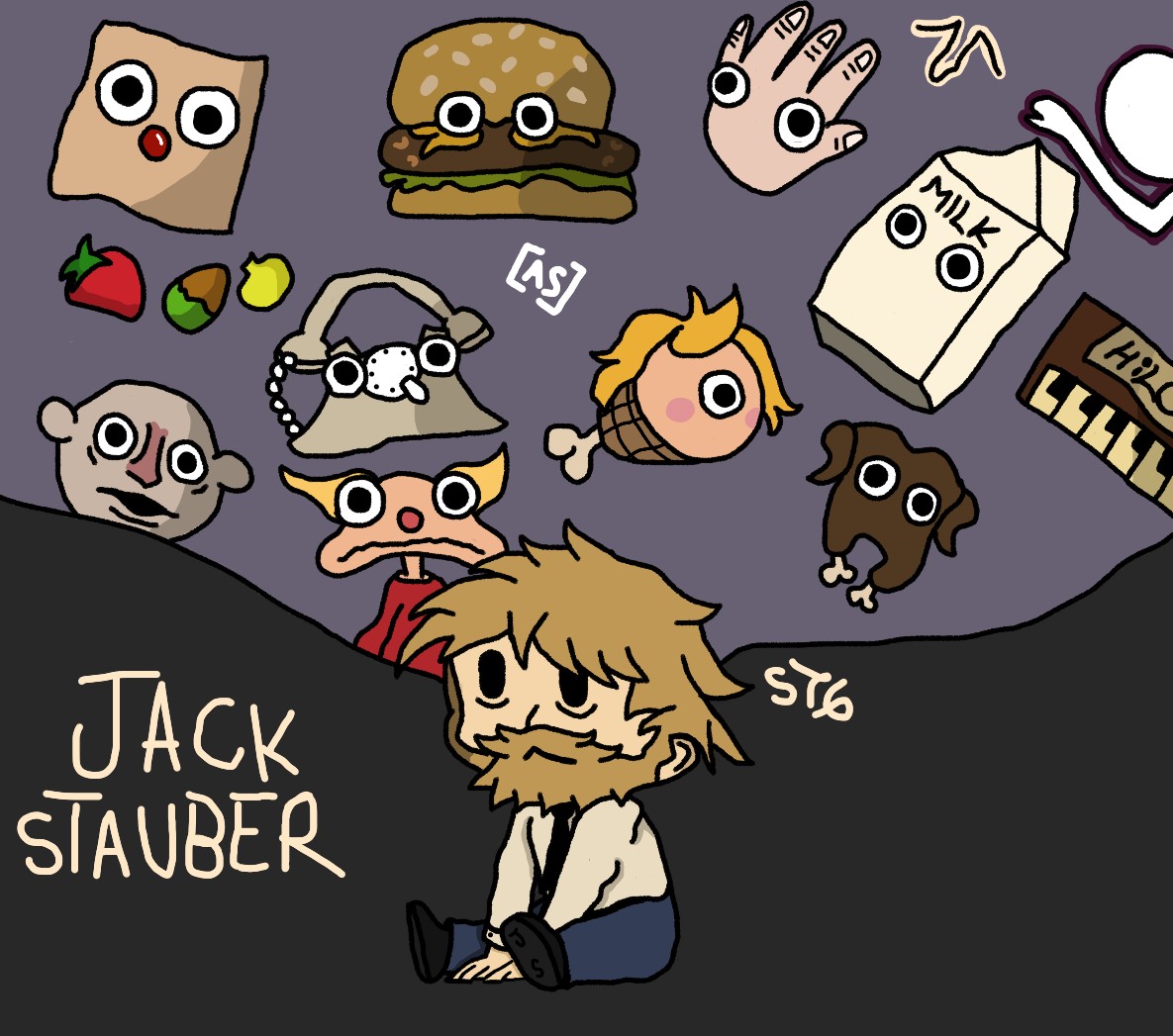 Shura76N's tweet image. His name it's Jack... Stauber!

#JackStauber #MicroPop #HiLO #ShopAPopOpera #PopFruit #Hamanta #OPAL #Opal #AdultSwim