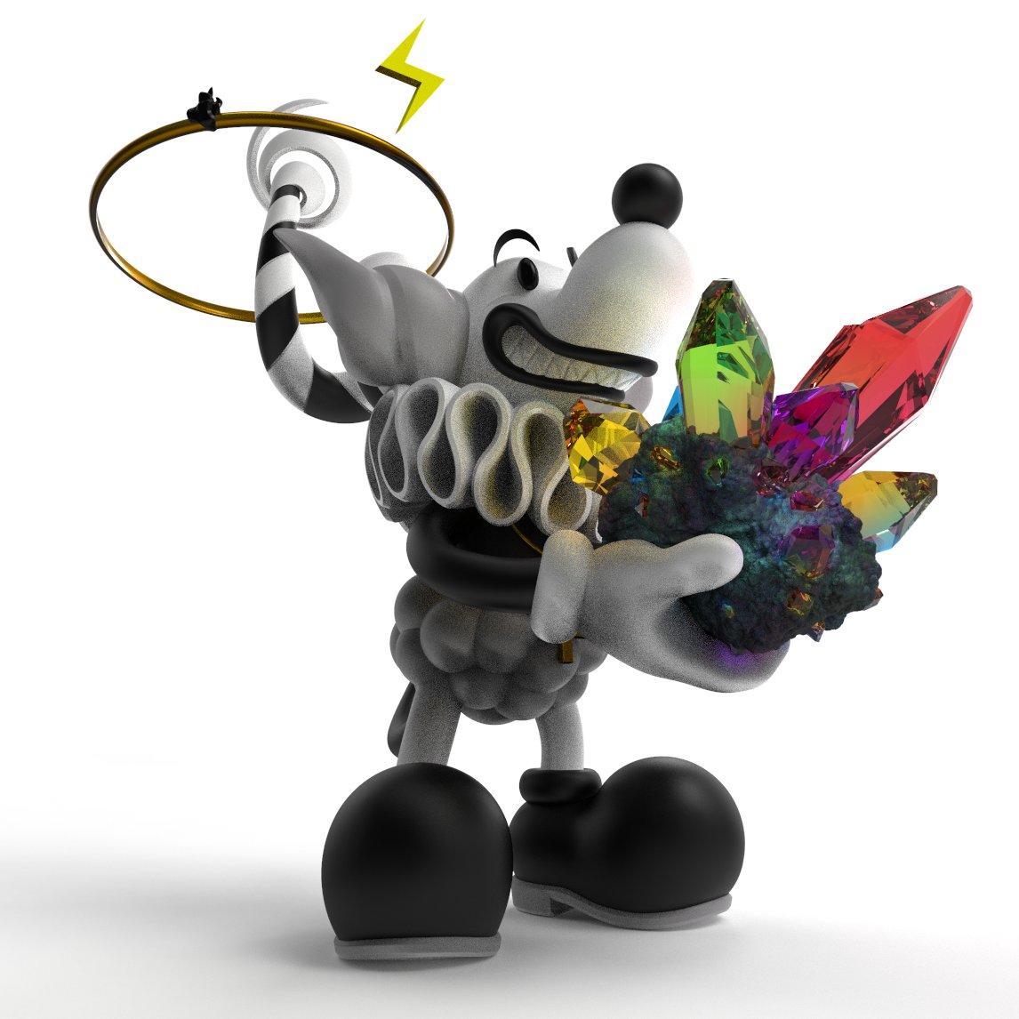 Hello #PortfolioDay. I do (hieroglyphic) comics and 3DCG! Stuff that is dense and mean!