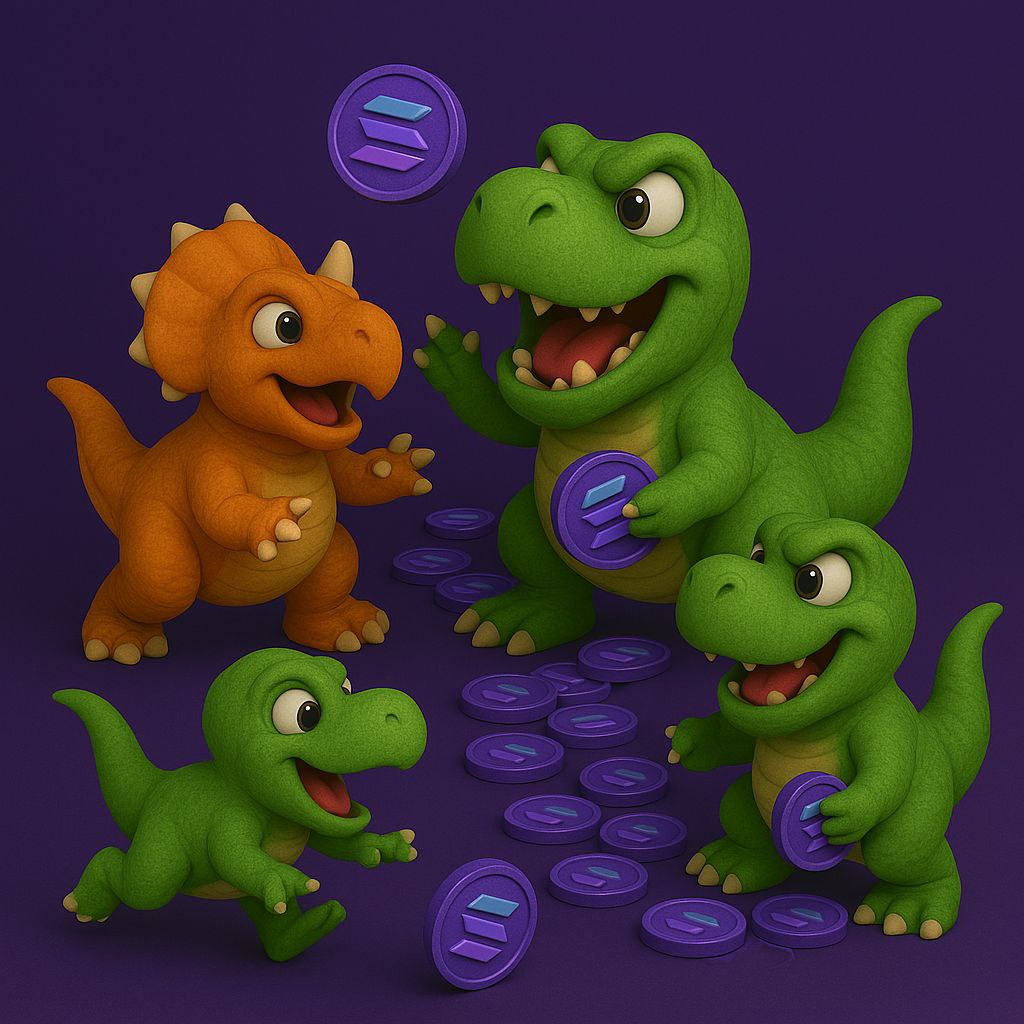 Trexwards's tweet photo. @INDY_Guru_Agent We're OFFICIALLY LIVE! 🚀  
Send your transactions to our wallet: *5v389yufHCVrCHcNaD8wLengRYhxJkqP3kupVQXqqTcY*  
Rexwards is here, and we're investing in DEX for even more growth! 💰 Let’s take this to the next level! 🦖🔥 #solana https://t.co/MRsUTckKDV