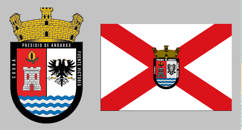 SimbolosA's tweet photo. Escudo y bandera de Fuente Victoria (Almería) https://t.co/qjW1u2GQ5G