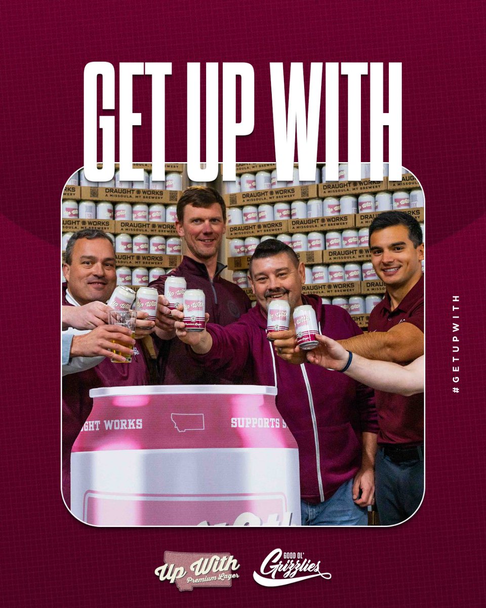 GoodOlGrizzlies's tweet photo. This week's #GetUpWith photo challenge submissions are in‼️ Huge thanks to everyone who shared their pics featuring an ice-cold Draught Works beer for a shot at winning a merch basket! 🏆🍻
Not part of the fun yet? Don't worry, there's still time to join in! Just snap your best pic, tag @GoodOlGrizzlies and @DraughtWorks, and use #GetUpWith on IG, X, or FB to enter. Let’s keep the good times rolling—cheers! 🎉🍻
