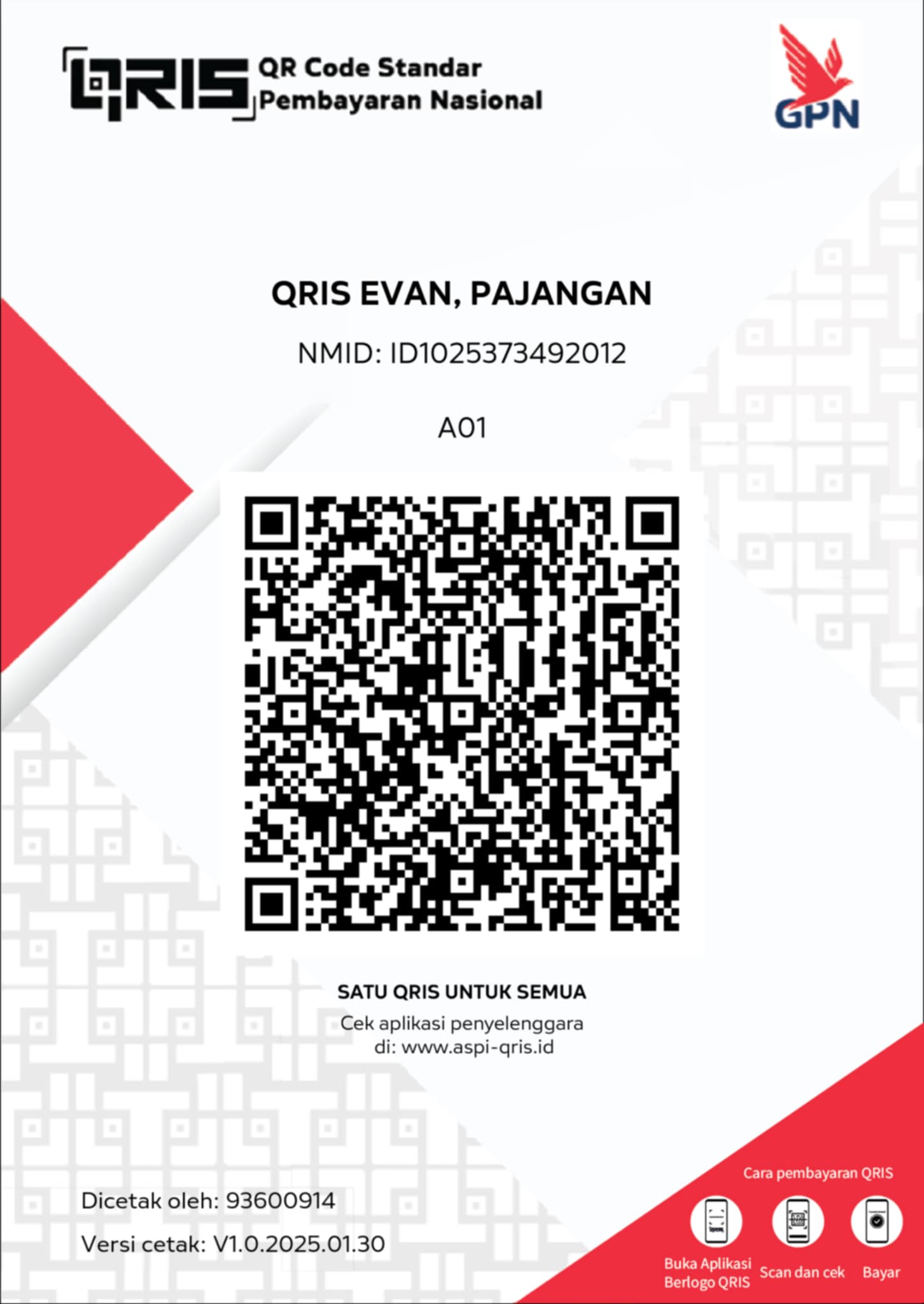QRIS Rifan Muazin