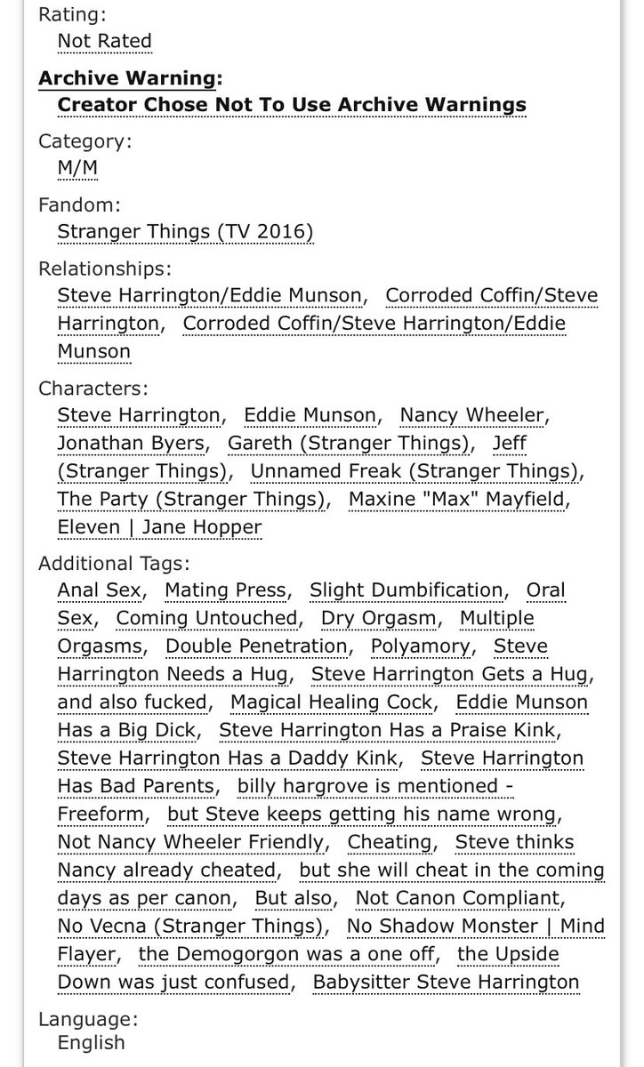 Karatecake69's tweet photo. Just dropped my /quick/ #Steddie oneshot based on one of my prompt posts, it’s been great smut practice for my long form fic.

+If Prince Charming had a Python (that could heal your broken heart)+

https://t.co/5CwXUTeUik https://t.co/I6eqd8mgMF