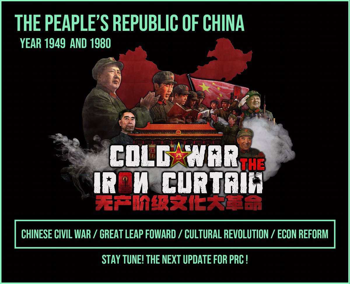 CWIC_official's tweet photo. 同志们好! 同志们辛苦了! 为人民服务!
#Hoi4 #CWIC #Hoi4mod #PRC #MaoZhedong #DengXiaoping https://t.co/AALqL3sNYY
