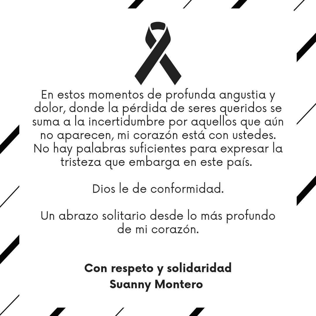 Dios tenga misericordia. 

República Dominicana de luto: Tras colapso en discoteca Jet Set. 

Me uno al dolor de todas las familias hoy afectada. 

#jetsetclub
#jetsetrd
#jetset 
#Montecristi 
#Nelsycruz 
#LutoNacional 
#lutord