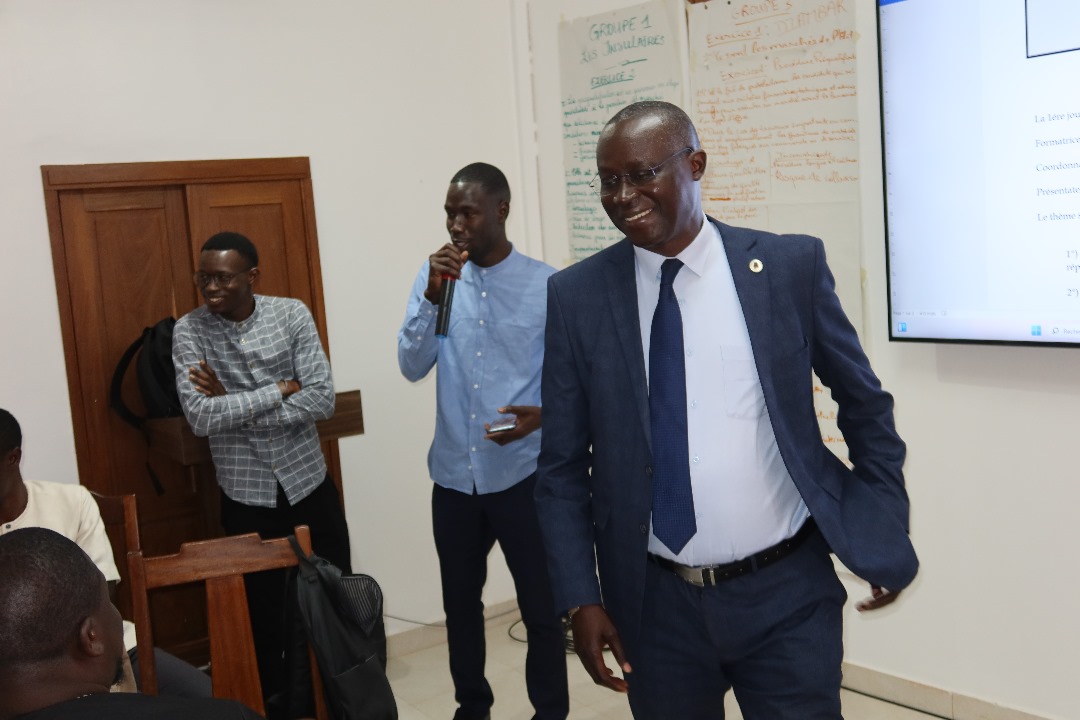 Deuxième journée de la 2ème cession de l'atelier de formation sur la passation des marchés publics avec ARCOP à Gorée Institute.