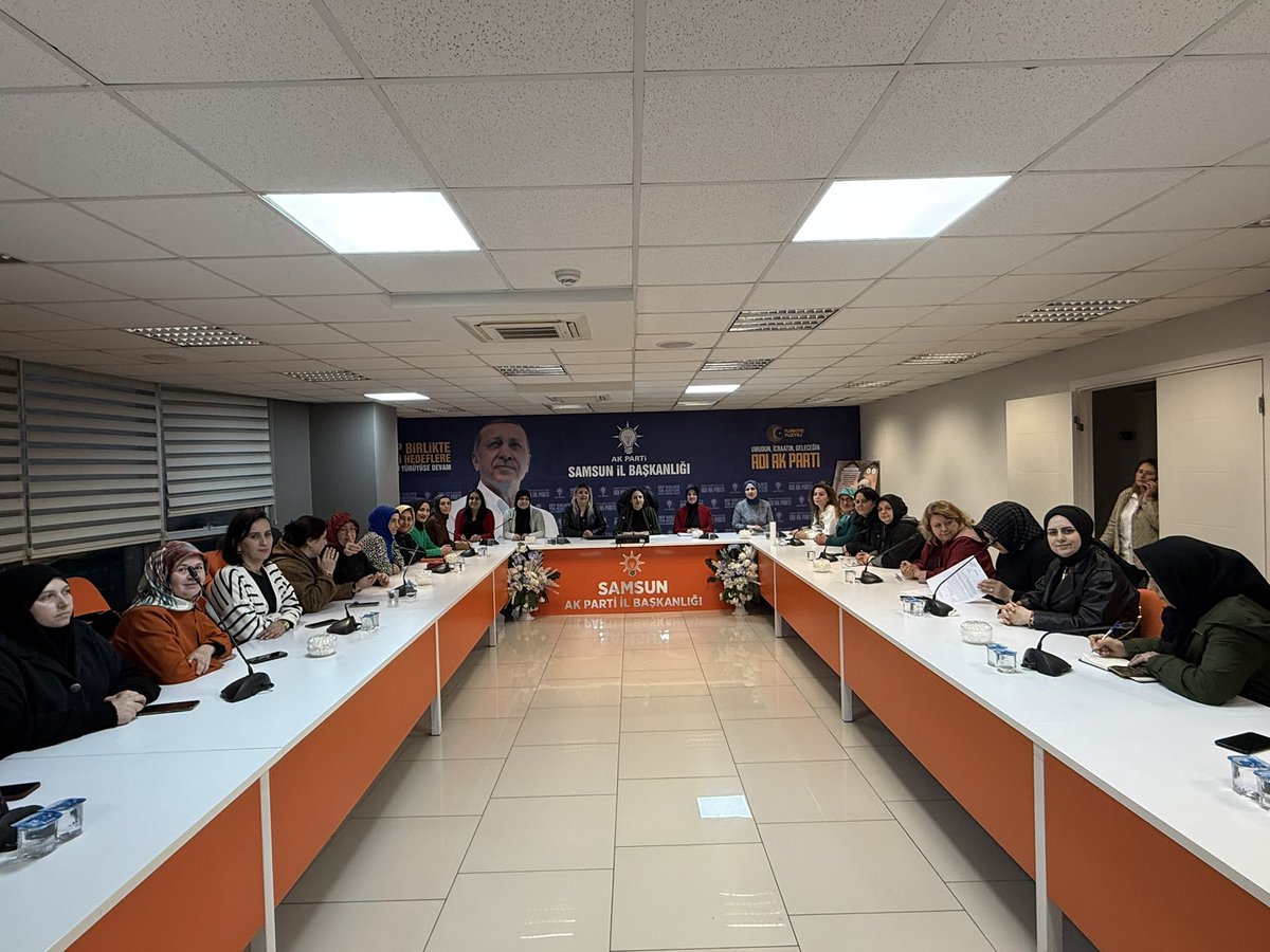 kad_samsun's tweet photo. Haftalık olağan yürütme ve yönetim kurulu toplantımız İl Kadın Kolları Başkanımız Tuğçe Dağdemir Muslu önderliğinde gerçekleştirildi. Hayırlara vesile olsun.
@avtugcedagdemir https://t.co/RG7Lbzip4D