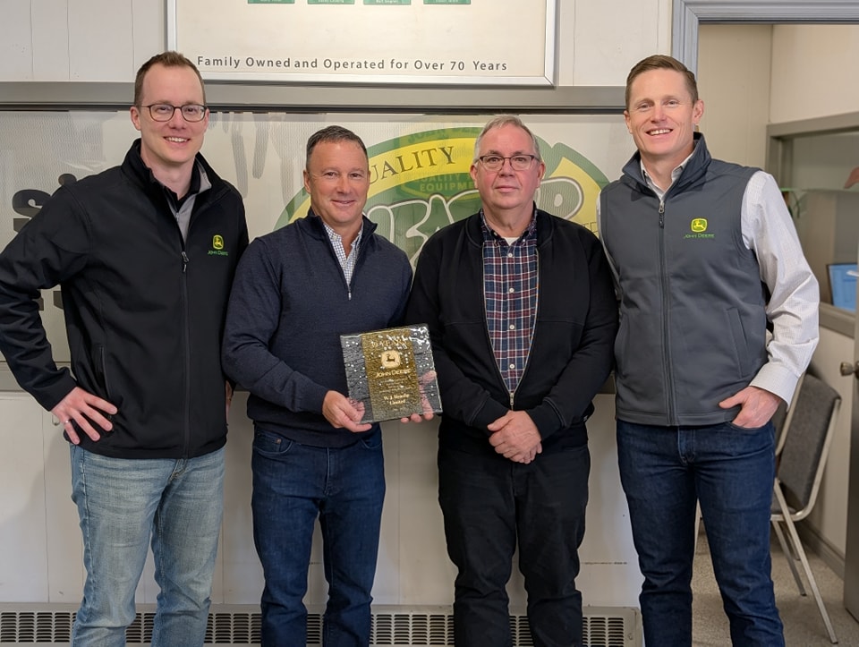 Congratulations Team Heaslip on 39 years of John Deere sales and service!
