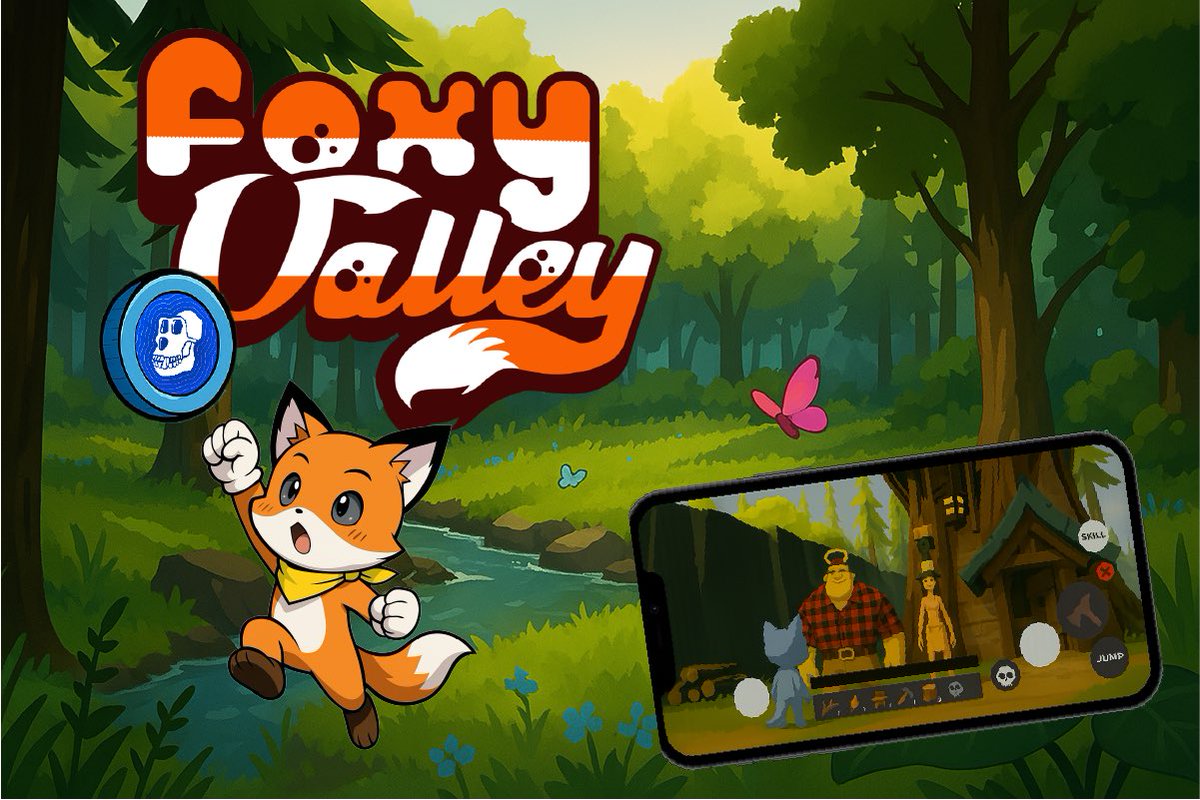 mmwalk's tweet photo. DYK @foxyfam_ is coming to Apechain?

FoxyValley will fully integrate Apechain unlike any other game on the market, thanks to @0xOnward @_PPMan_ and other key players on the Yuga team. 

And I want you in on ground zero. Here’s how: https://t.co/3tz1j8yFTu