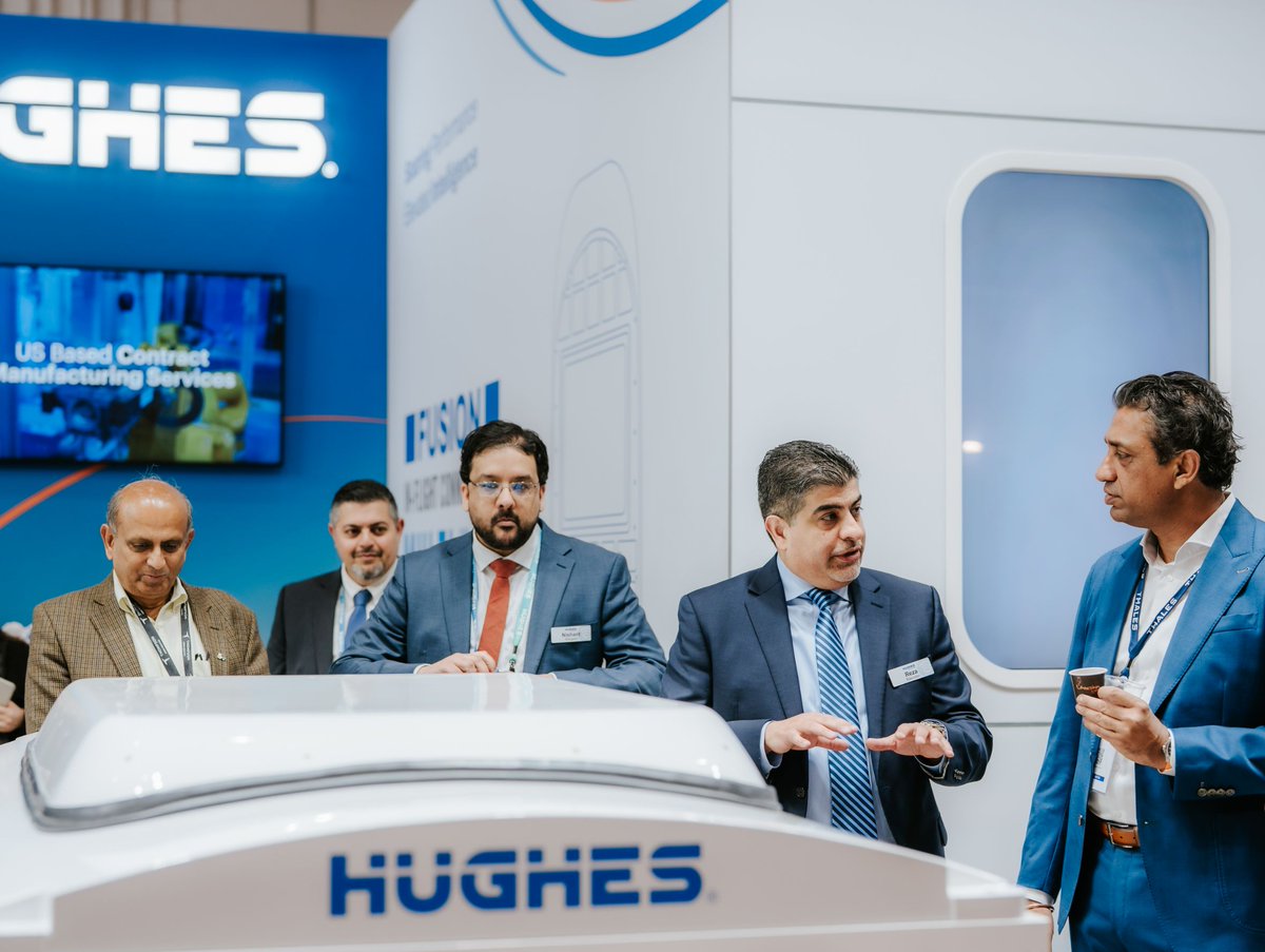 HughesConnects's tweet image. Day 1 at @aix_expo took off strong! ✈️

🔥 Highlight: Reza Rasoulian at Cabin Space Live, leading convos on smarter connectivity + AI-powered cabins.

Don’t miss Booth 2B70 tomorrow – let’s connect!

👉 okt.to/xWIbMr

#InFlightConnectivity #AviationTech #AIX2025