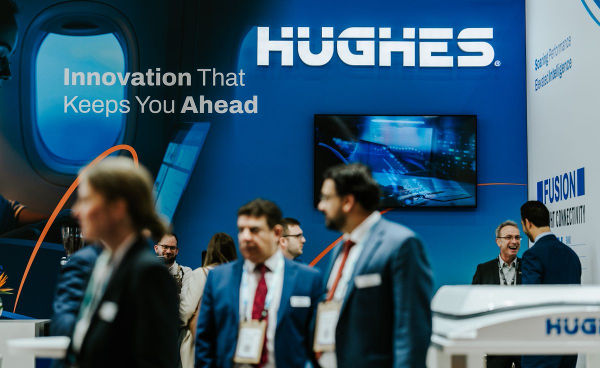 HughesConnects's tweet image. Day 1 at @aix_expo took off strong! ✈️

🔥 Highlight: Reza Rasoulian at Cabin Space Live, leading convos on smarter connectivity + AI-powered cabins.

Don’t miss Booth 2B70 tomorrow – let’s connect!

👉 okt.to/xWIbMr

#InFlightConnectivity #AviationTech #AIX2025