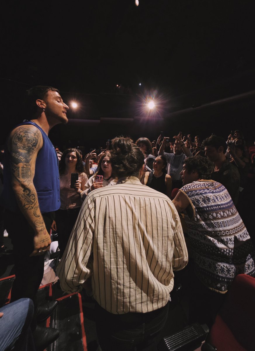 Uno de mis momentos favoritos del concierto, el momento acústico con el público