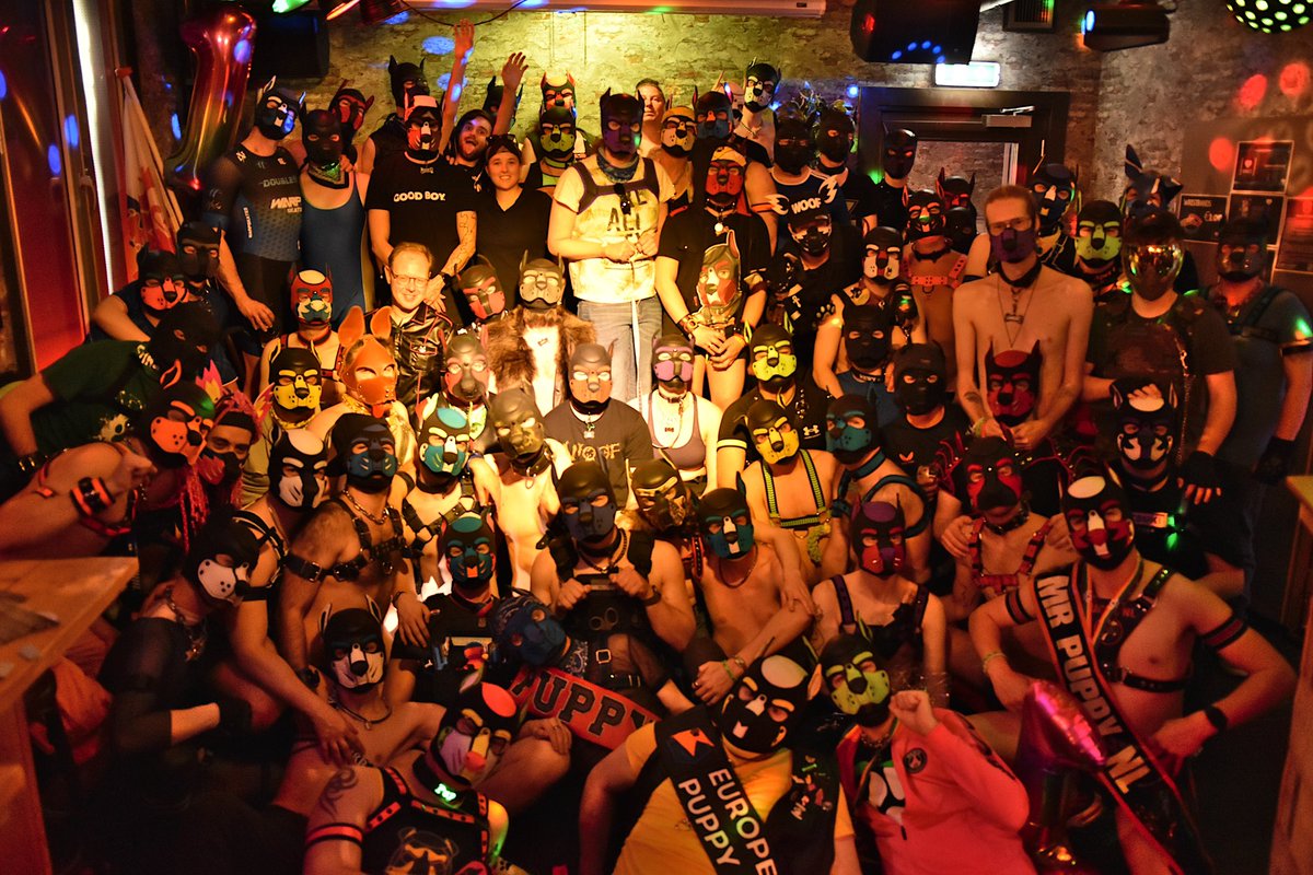 WoofenWander_NL's tweet photo. 🎉🐾 What a fantastic edition of Woof & Wander! Together with you, we turned it into an epic party! 🎊 It was our busiest edition so far, with over 80 adorable pups in attendance! 🐶💕

Thank you to everyone who has supported us for a year and attends our events. You make it all so special! 🌟 Until next time! 🐕✨ 

#WoofAndWander #PawtyTime #Gratitude #KinkyPets #PupPlay #FetishFun #PawtasticPlaytime #KinkyAdventures #FurryFetish #PetPlayCommunity