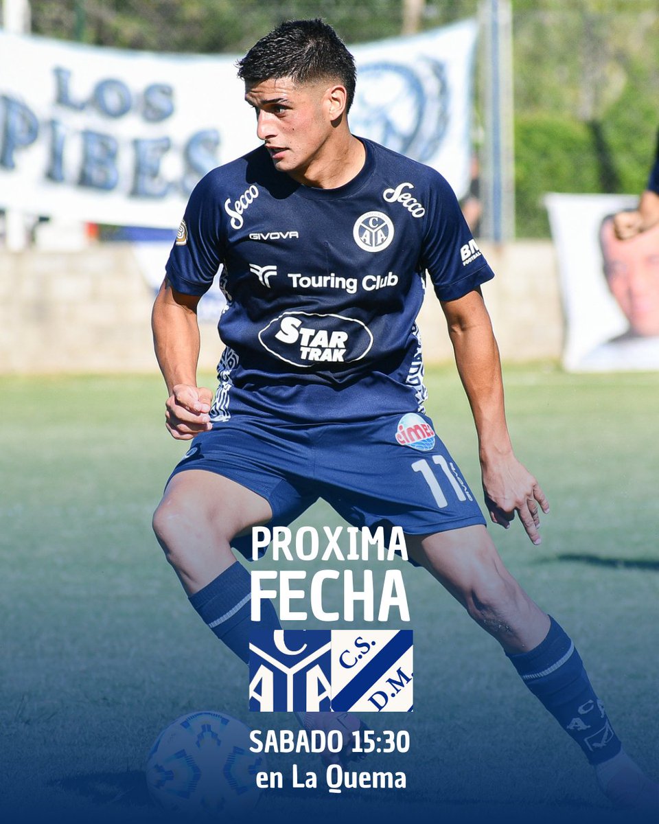 AcassusoOficial's tweet photo. #ProximoPartido
Sábado 12/4 - 15:30 horas
Acassuso 🆚 Dep. Merlo
Estadio: La Quema
📲💻 TyC Sports Play
#VamosSsuso 🙌🏻
#VolvimosACasa 💙 https://t.co/5pDikMx7JG