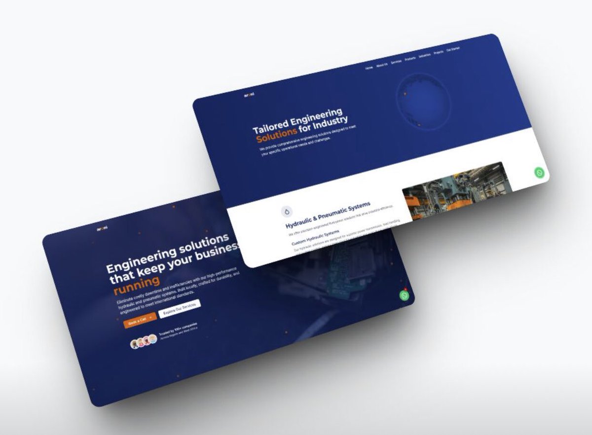 _cybersmith's tweet photo. Just shipped this site for a real-world engineering client — my first time playing with 3D on the web using Magic UI’s interactive globe.

Built it, branded it, deployed it (via old-school FTP too lol).

Live at: https://t.co/g2VVehmPIh
#WebDev #MagicUI #3D #ClientWork https://t.co/3uQYJgeYaf