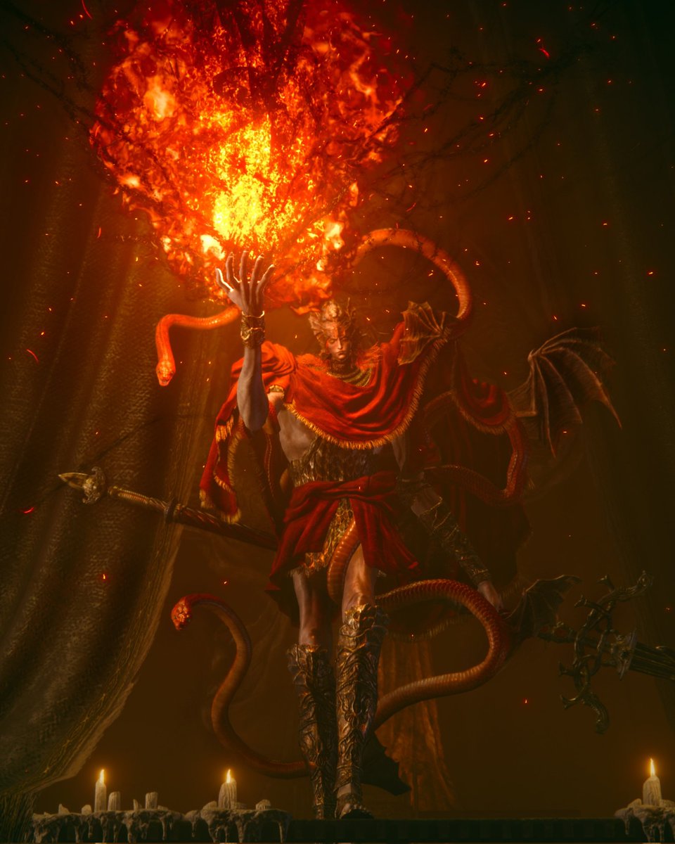 missdaduss's tweet photo. Elden Ring ~Shadow of the Erdtree
Messmer the Impaler ๐ฅ
#eldenring #ShadowoftheErdtree #fromsofrware #PS5share #PlayStation5 https://t.co/ZM3FzT4XR2