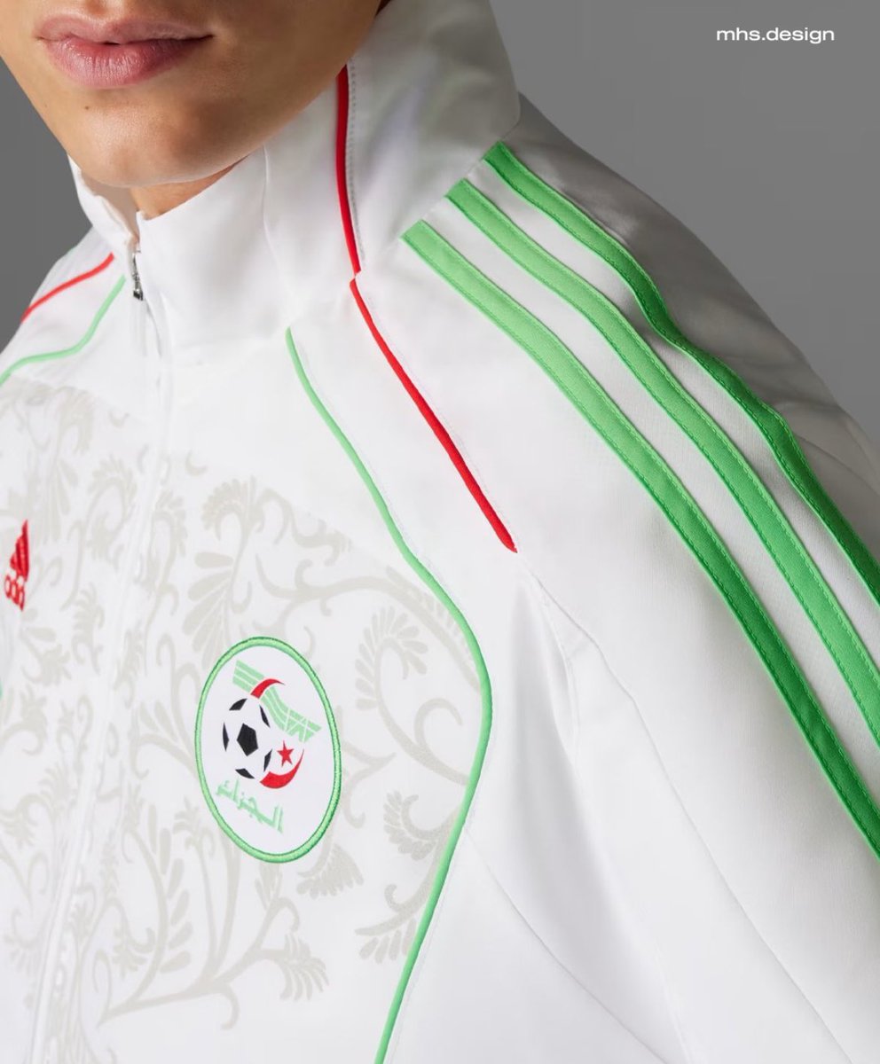 SsmIdir's tweet photo. Voici le nouveau survêtement de l’Algérie ! 😍🇩🇿 https://t.co/8YEj4wFR5K