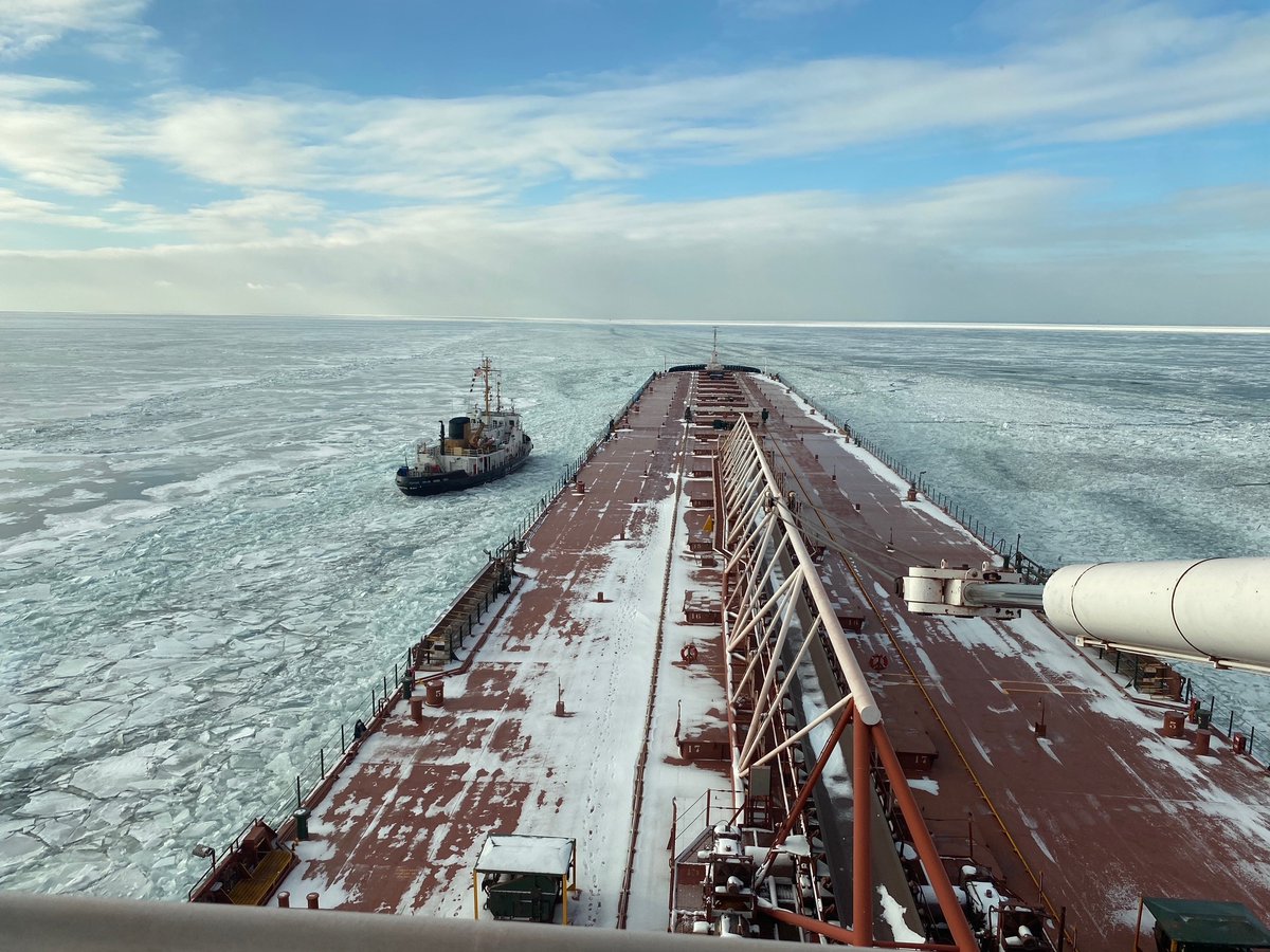 lcaships's tweet image. Shipments of iron ore on the Great Lakes were below one million tons in March, a decrease of 39.1 percent compared to 2024. Loadings were also below the month’s 5-year average by 19.4 percent.