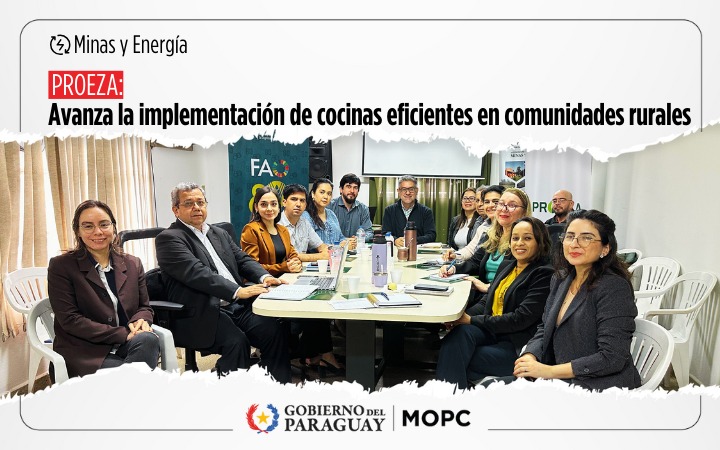 ✅¡Cocinas eficientes que transforman vidas!

El Proyecto PROEZA avanza en la instalación de cocinas eficientes en comunidades rurales, mejorando la salud de las familias, reduciendo emisiones contaminantes y promoviendo el desarrollo sostenible.

👉 mopc.gov.py/?p=12287