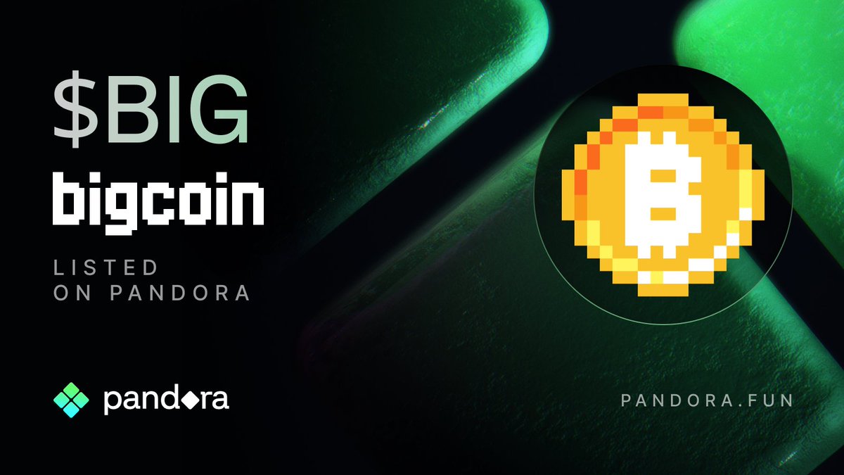 SpeedTradingEx's tweet photo. Pandora has listed Bigcoin: A Peer-to-Peer Electronic Big Cash System 

trade now -> https://t.co/HoqRlPmGld https://t.co/DSc7uNfd4e