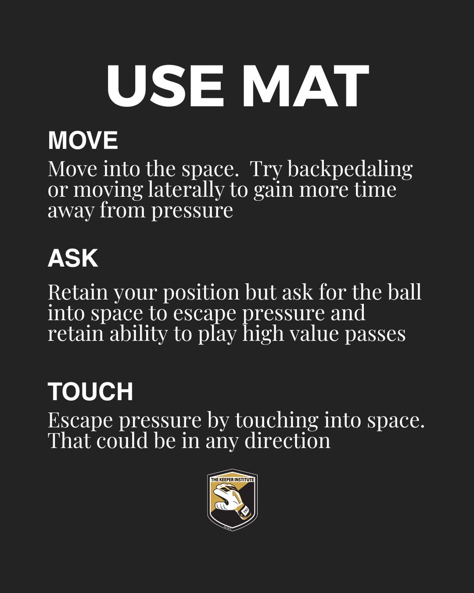 3 quick tips to solving pressure if you’re struggling with staying composed in possession. Composure isn’t a feeling reserved for the elite, it’s for everyone beginner to pro. Trying using MAT as tools to help you stay more composed under pressure.