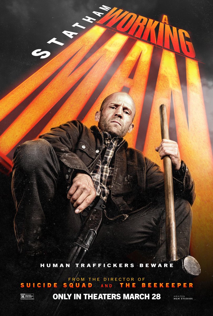 imranSa11984161's tweet photo. MOVIE : WORKING MAN : Jason Statham, once synonymous with relentless action and bone-crunching fight sequences, but it seams all his movies are the same storyline! Somewhat got me bored! Rated: 6/10 #WorkingManMovie #JasonStathom #AcrionPacked #MovieFreak #Dubaiπ¦πͺ https://t.co/7rJUVsiboO