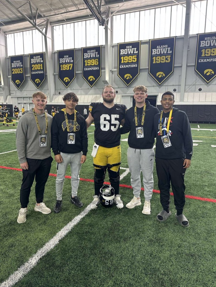 Thad “TJ” Nettles (@tjnettles) on Twitter photo Had an amazing time in Iowa City watching spring practice this morning! Thank you <a href="/LeVarWoods/">LeVar Woods</a> for the invite!
<a href="/KohlsSnapping/">Kohl's Snapping Camps</a> <a href="/HKA_Tanalski/">Adam</a> <a href="/lc_ftbll/">LC Football</a> Had an amazing time in Iowa City watching spring practice this morning! Thank you <a href="/LeVarWoods/">LeVar Woods</a> for the invite!
<a href="/KohlsSnapping/">Kohl's Snapping Camps</a> <a href="/HKA_Tanalski/">Adam</a> <a href="/lc_ftbll/">LC Football</a>