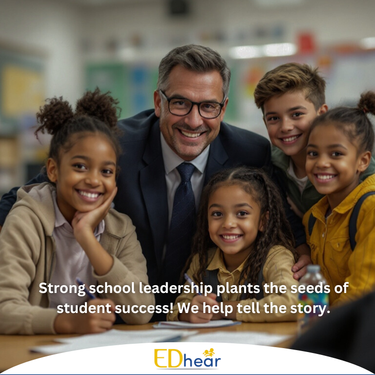 EDhearing's tweet photo. Strong leadership isn't just about making decisions—it's about inspiring the next generation to dream big and achieve more. EDhear helps schools share their impact and celebrate success. #YourStakeholdersMustKnow https://t.co/imLHbt8OyT https://t.co/P88AP2fica