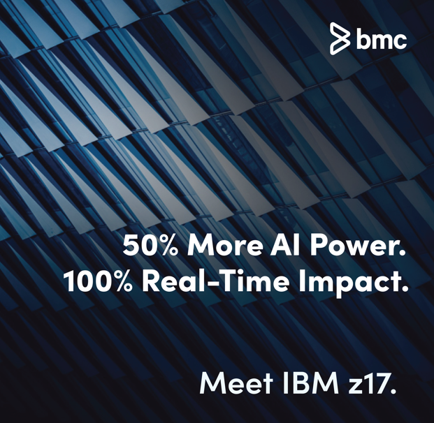 IBM z17 offers the power of the future, and #BMCAMI is the software that accelerates its true potential.

Real transformation comes from the right software. That’s business faster than humanly possible.

🔗: bit.ly/4iTQ2MS