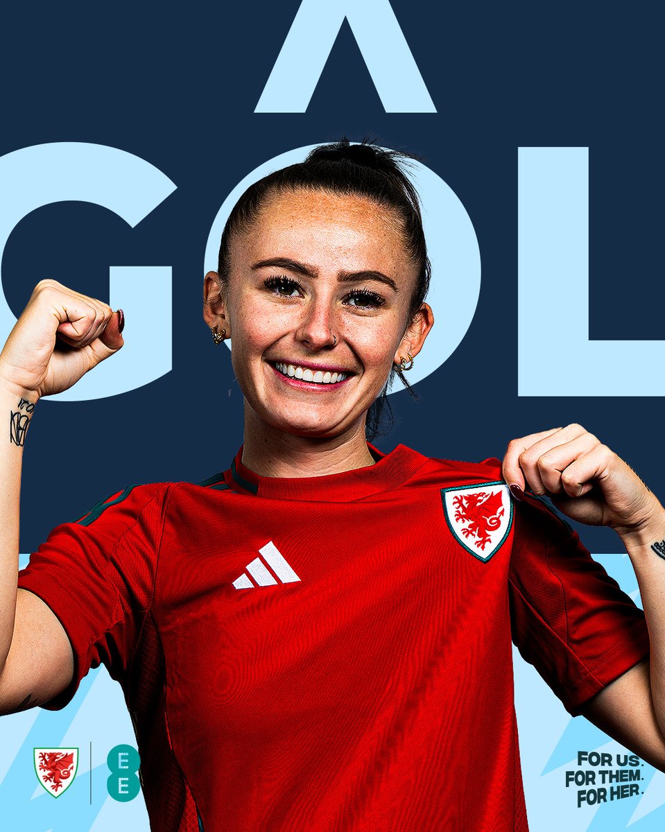 Cymru's tweet photo. ⏰ 68’ | 🇸🇪 1-1 🏴󠁧󠁢󠁷󠁬󠁳󠁿

HANNNNNNAH! 😍

💻 https://t.co/aNbdIMsXVB https://t.co/kafejypziu