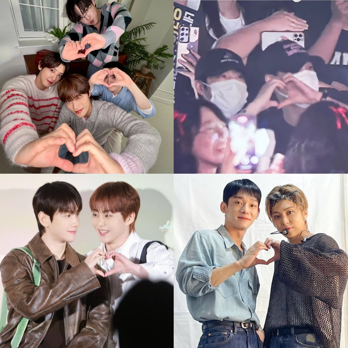 THE WAY #EXO GIVES EACH OTHER LOVE IS SO PRETTY..🥹🫶