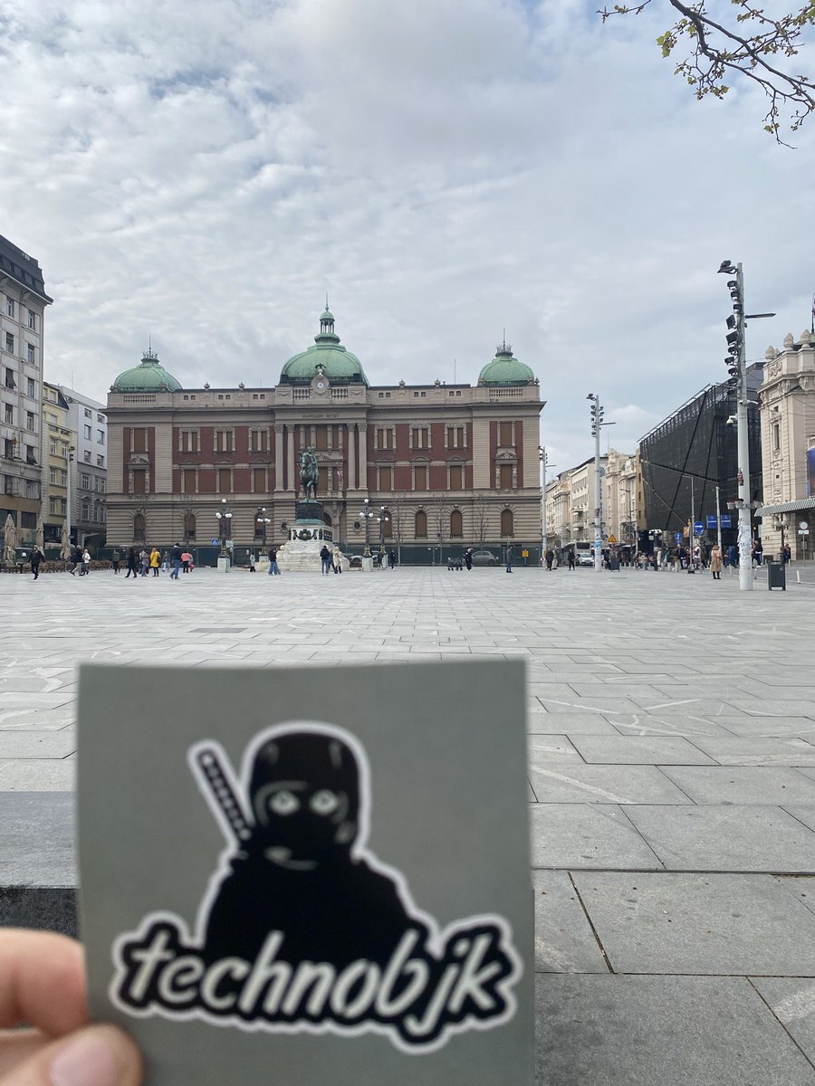 technobjk's tweet photo. #belgrad #düsseldorf #ontour 🦅 https://t.co/jcxGP49XzF