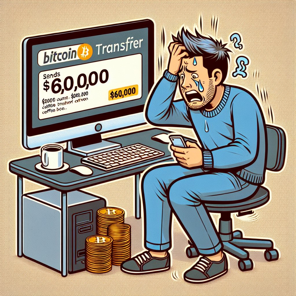 kspro_tech's tweet photo. 🌟 وقتی انتقال بیت‌کوین می‌خوای انجام بدی، یادت نره که اعدادو درست وارد کنی! 😂 یکی از دوستان ۶۰هزار دلار هزینه‌ رو اشتباهی واریز کرده دوستاااان! اون هزار دلارش پول قهوه بودا! 🤦‍♂️☕ #بیتکوین #اشتباه_گران #یادداشت_کنید #یادگاری https://t.co/0kPa33Oesn