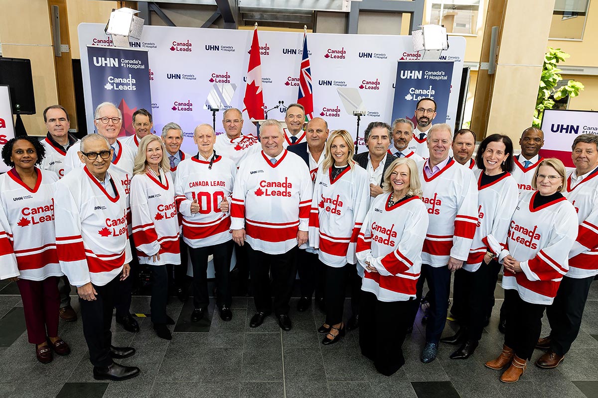 HBNGholborn's tweet photo. On April 7, University Health Network unveiled the ambitious Canada Leads 100 Challenge to recruit 100 world-leading early-career scientists to Canada’s No. 1 hospital.. Through the HBNG Charitable Foundation, we were proud to contribute to the initial $15 million raised. https://t.co/hjSLHBeX8I